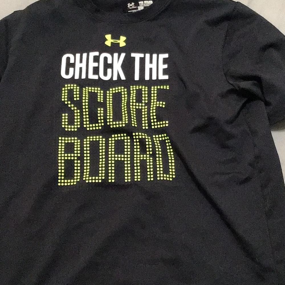 Check the scoreboard print t shirt